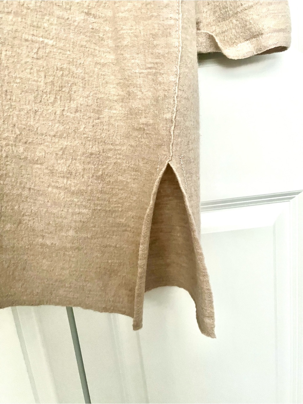 Eileen Fisher Ombre Boiled Wool Open Coat, Size Small - Picture 9 of 14
